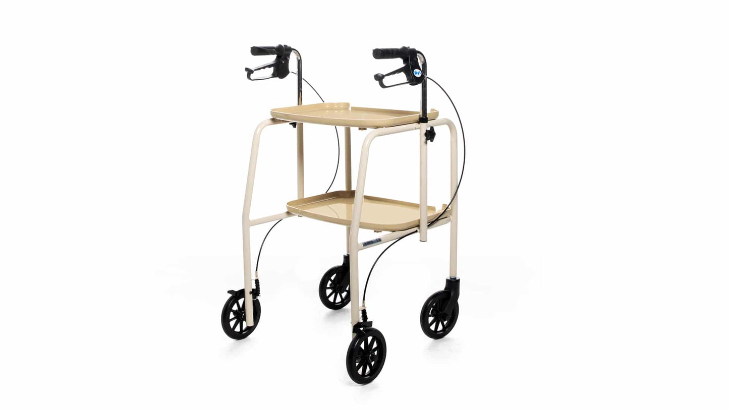 Days Tray Mobile Walker with Handbrakes
