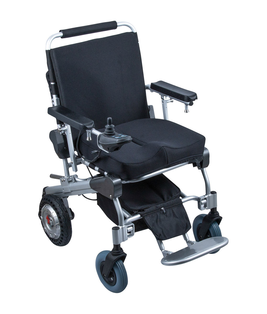 Foldable power chair with lithium battery – heavy duty