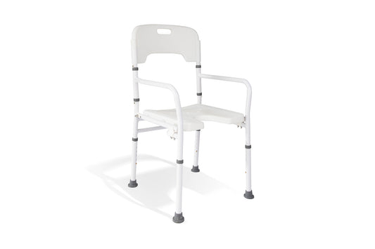 Folding Shower Chair – Aluminium Rust Free - Bettacare Mobility