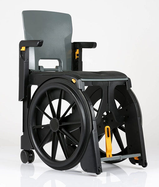 Seatara WheelAble Travel Commode & Shower Chair with Carry Case - Bettacare Mobility