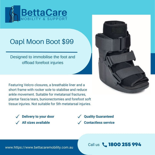 Adelaide Moon Boot - Bettacare Mobility | Walking Aids, Wheelchairs & Home Care Equipment