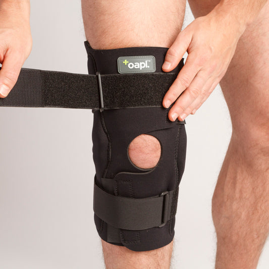OAPL Hinged Knee Brace – Anterior Closure for Adjustable Support Buy Online