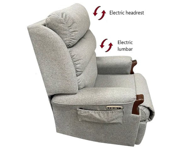 Oscar Barwon B Lift Recliner Chair – 2 Motor Leather Lift Chair | Australian Made