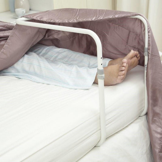 Adjustable Bed Cradle | Keeps Bedding Off Legs & Feet