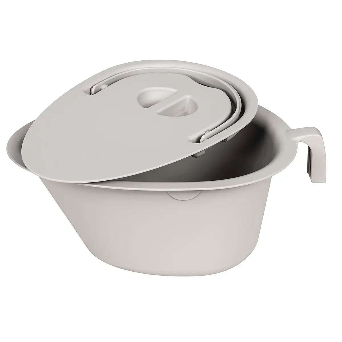 3-in-1 Adjustable Commode Shower Chair – Bedside & Over Toilet Aid