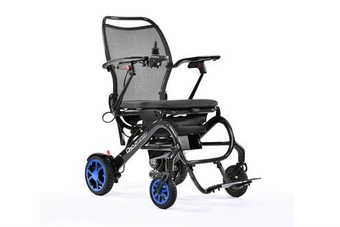 Quickie Q50 R Carbon Fibre Power Chair – folded