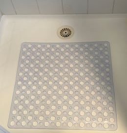 Premium Non-Slip Shower Mat - Transparent - Bettacare Mobility